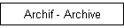 Archif_Archive